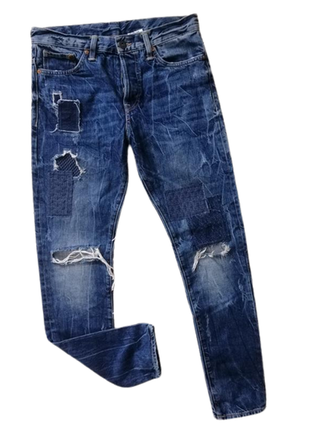 Стильные рваные мужские джинсы h&m 29/32 в отличном состоянии