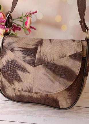 Женская кожаная сумка лика – сумка из натуральной кожи.  цвет ...