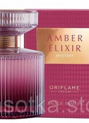 Жіноча парфумована вода oriflame amber elixir mystery, 50 мл. ...