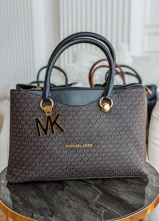 Сумка michael kors handbag велика коричневий є