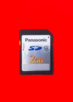 Карта памяти флеш SD 2 GB 4 class Panasonic