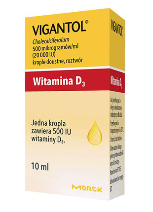 Вигантол.Вітамін Д3 vigantol. Вігантол у краплях