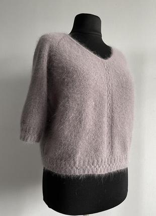 Пуловер джемпер свитер кофта ангоровая шерстяная