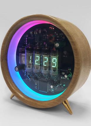 Nixie Clock. Ламповые часы с Wi-Fi на люминесцентных лампах ИВ-6