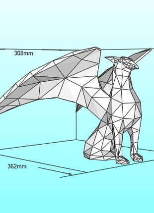 PaperKhan конструктор из картона 3D фигура статуя скульптура п...