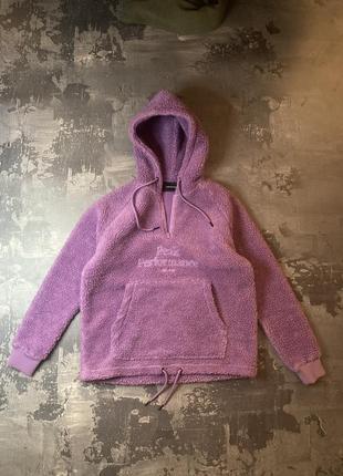 Peak perfomance fleece teddy hoddie женский плюшевый худи, флиска