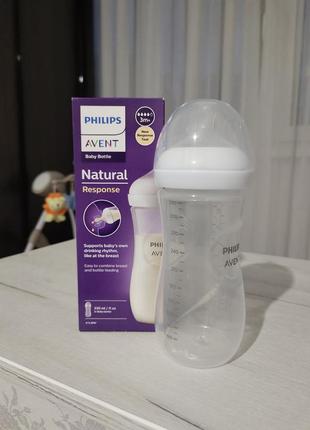 Пляшечка для годування philips 3m+