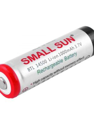 Аккумулятор 14500 Small Sun 1000 mAh