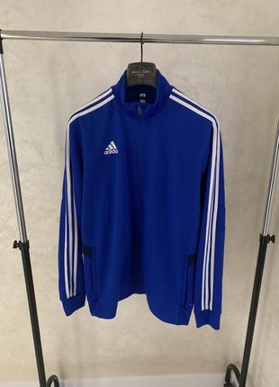 Олимпийка синяя adidas tiro19 training jacket blue dt5271 с по...