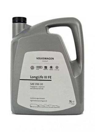 Моторное масло VAG LongLife III 0W-30 5л