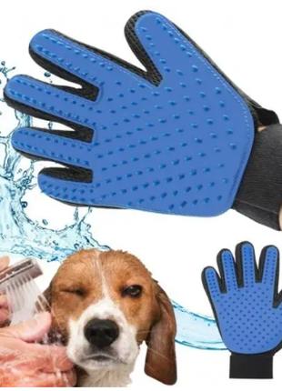 Перчатка для вычесывания шерсти домашних животных TRUE TOUCH 4...