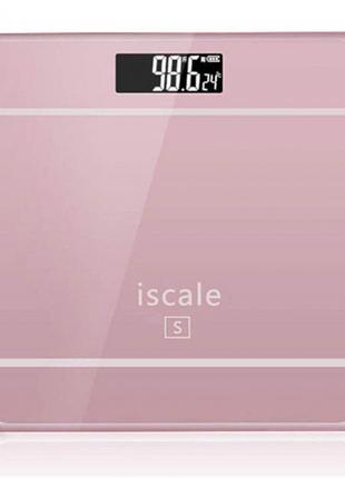 Ваги для підлоги електронні iScale 2017D 180кг з температурою