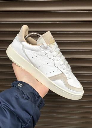 Adidas supercourt cloud white 42р 26,5см кросівки оригінал