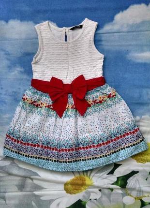 Фирменное платье, платье для девочки 2-3 года-george