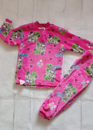 Махровая детская пижама