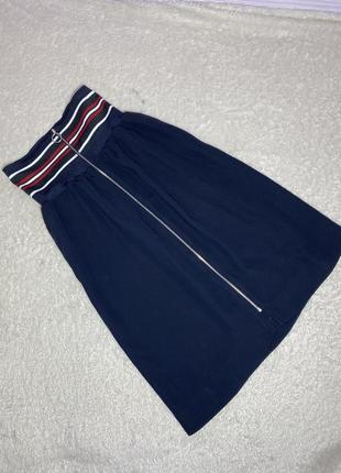 Zara юбка с широким поясом р s оригинал