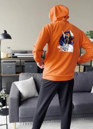 Мужской спортивный костюм fnf оранжево черный