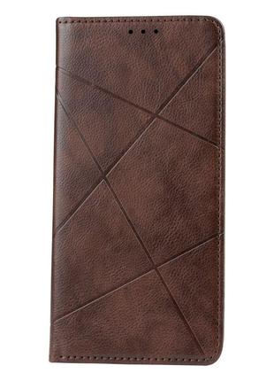 Чехол-книжка Business Leather для Xiaomi Mi 12 Колір Brown
