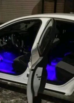Cветодиодная лента для подсветки салона автомобиля с пультом