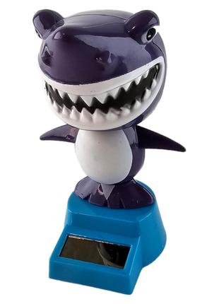Игрушка на солнечной батарее "Веселая Акула" фиолетовая (Flip ...