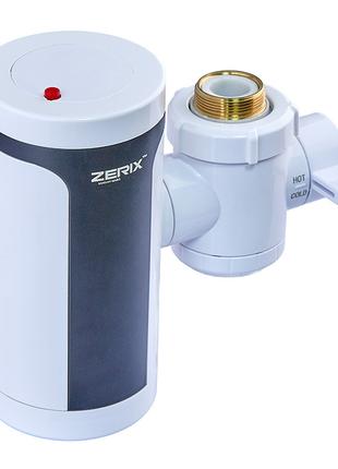Проточный водонагреватель ZERIX ELW77-E (с индик. темп.) (ZX4774)