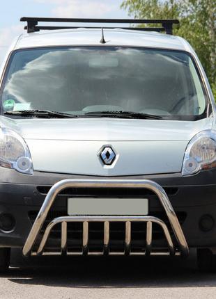Кенгурятник WT002 (нерж.) для Renault Kangoo 2008-2020 рр