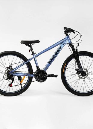 Велосипед спортивный CORSO «Energy» 26" дюймов рама стальная 1...