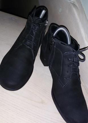 Luftpolster (немеченица) замшевые ботинки 40 размер (26,5 см)