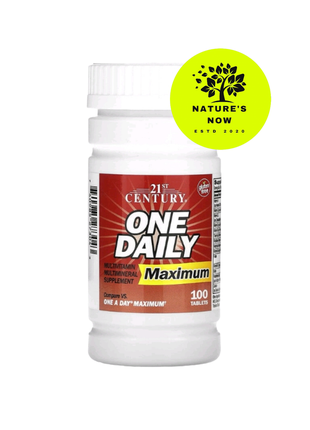 Мультивитамины one daily maximum

- 100 таблеток