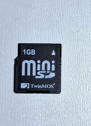 Карта пам'яті, флешка TwimMOS miniSD 1GB