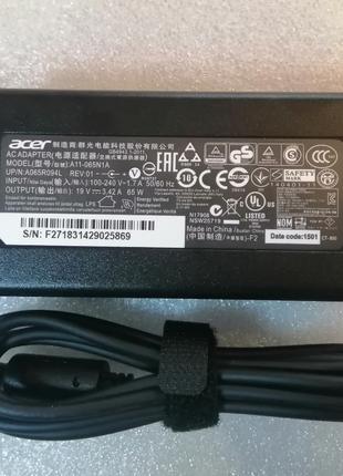 Оригинальный блок питания Acer 3,0*1,1 мм