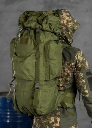 Тактичний великий армійський рюкзак 100л РАМНІЙ sagebrush k6
