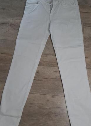 Білі джинси стрейчові zara для дівчинки / підлітка