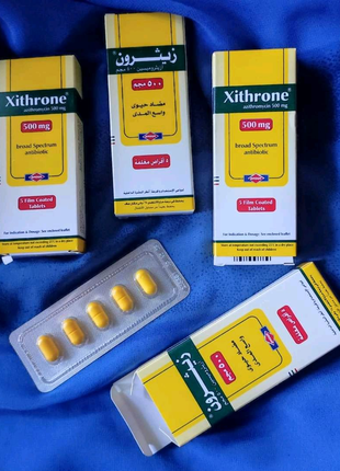 Xithrone, Кситрон азитроміцин 500 мг, єгипет