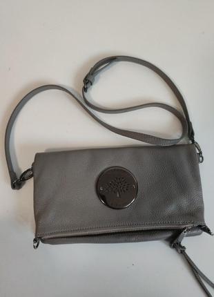 Кожаная сумка mulberry