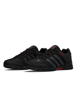 Мужские кроссовки adidas terrex continental black gray red
