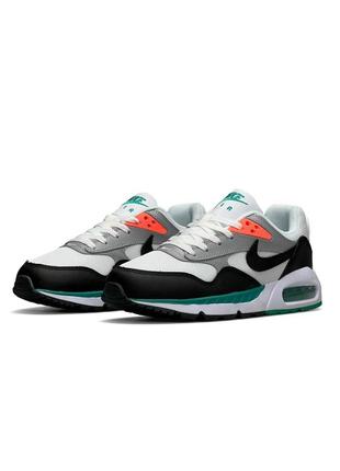 Кроссовки мужские nike air max correlate white black orange