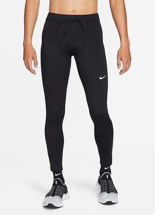 Nike running dri-fit  мужские спортивные/беговые лосины-тайтсы