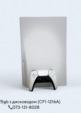 Ігрова приставка Sony PlayStation 5 White Blu-Ray привод 825GB
