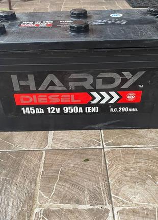 Акумулятор HARDY 145Ah 950A (Стан акб 83%) Виробництво 2020р