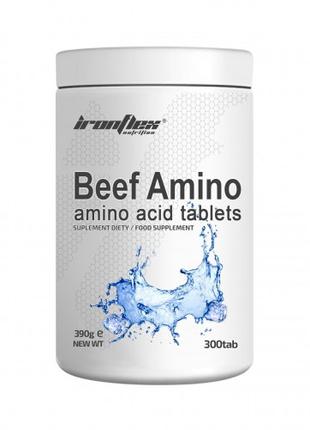 Амінокислота IronFlex Beef Amino, 300 таблеток