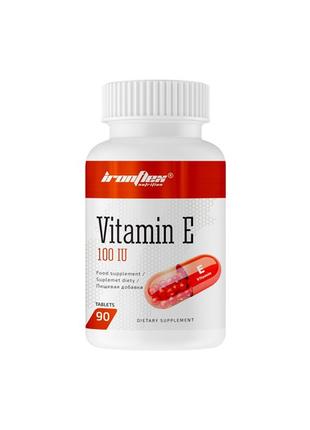 Витамины и минералы IronFlex Vitamin E 100 IU, 90 таблеток