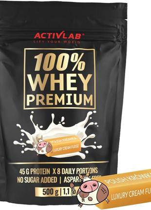 100% Whey Premium 500g (Cream Fudge)