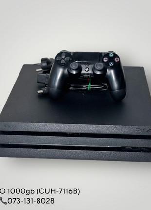 Ігрова Приставка Sony PlayStation 4 PRO 1000gb (CUH-7116B)