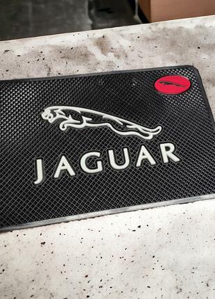 Антискользящий коврик на панель авто Jaguar, коврик на панель ...