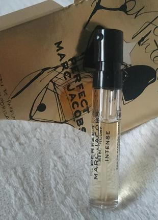 ✨marc jacobs✨ perfect✨ intense 💛💝 миниатюра пробник 1,2 мл💝