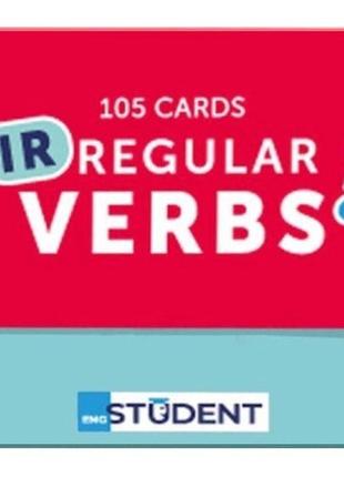Картки для вивчення. 105 Cards. Irregular Verbs». Автор -