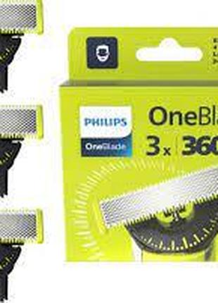Змінні леза Philips Змінне плаваюче лезо OneBlade 360 QP430/50...