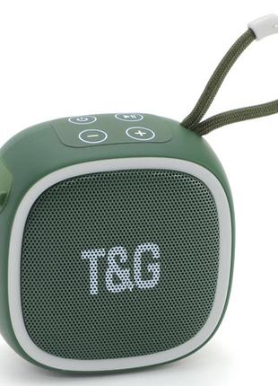 Bluetooth-колонка TG659, з функцією speakerphone, радіо, green