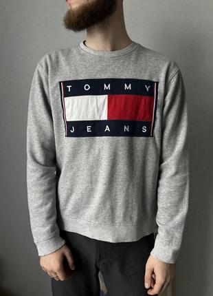 Чоловіча кофта світшот томі томмі хілфігер tommy jeans hilfiger